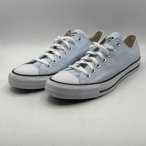 Converse Chuck Taylor All Star Size 9 Blue Low Top Textile Casual A10538F Shoes